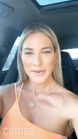 Video player preview of celebrity introduction