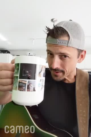 Video player preview of celebrity introduction