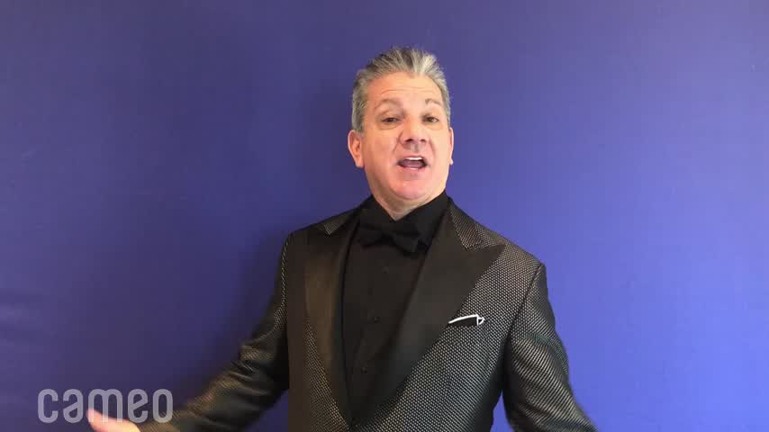 Video player preview of celebrity introduction