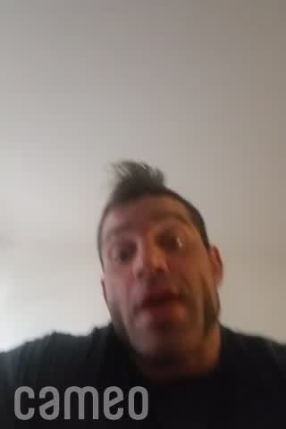 Video player preview of celebrity introduction