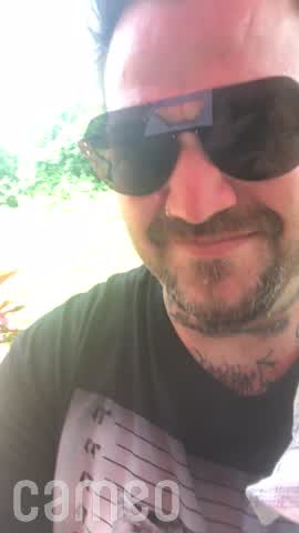 Video player preview of celebrity introduction