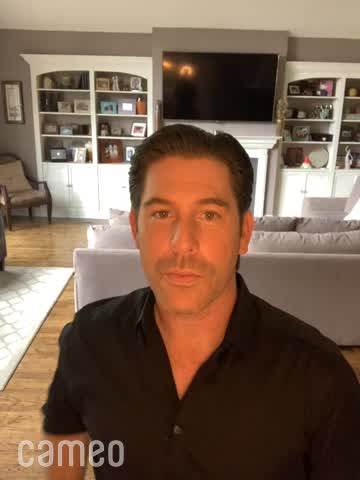 Video player preview of celebrity introduction