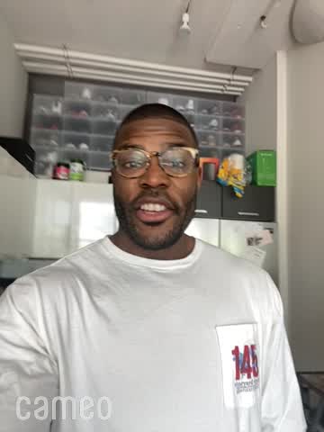 Video player preview of celebrity introduction