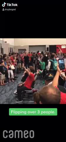 Video player preview of celebrity introduction