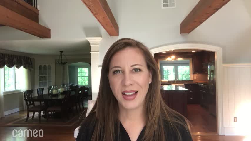 Video player preview of celebrity introduction