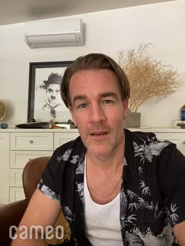 Video player preview of celebrity introduction