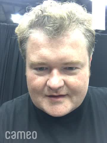 Video player preview of celebrity introduction