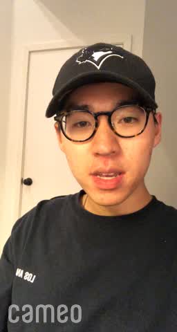 Video player preview of celebrity introduction