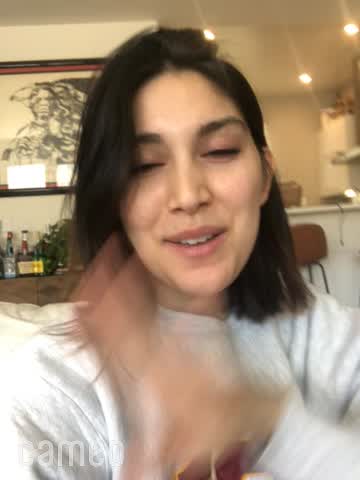 Video player preview of celebrity introduction