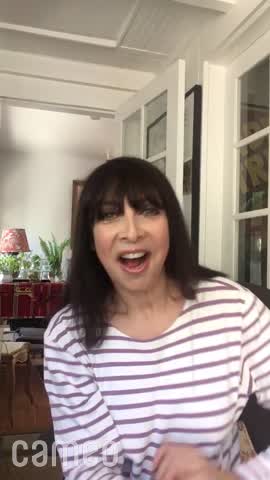 Video player preview of celebrity introduction