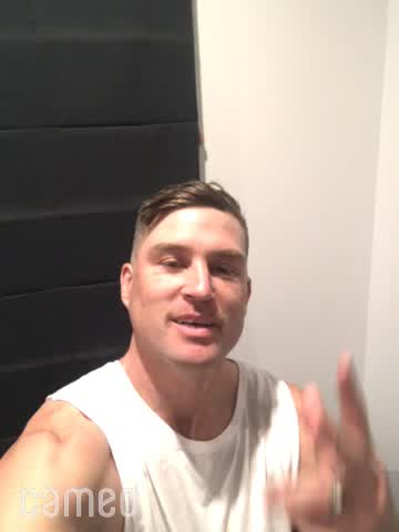Video player preview of celebrity introduction