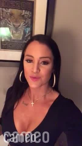 Video player preview of celebrity introduction