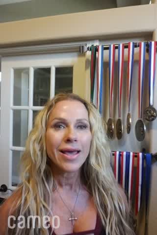 Video player preview of celebrity introduction
